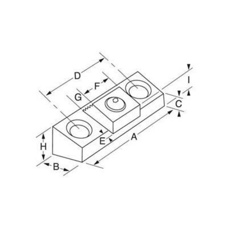 MITEE-BITE PRODUCTS LLC Mitee-Bite 24110 - Compact Toe Clamps - 10376 - Made In USA 24110